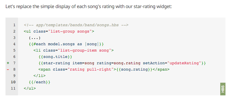 Colored code diffs